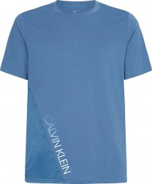 Calvin Klein Performance Funkční tričko fialkově modrá / bílá