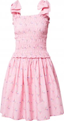 Crās Letní šaty \'Fleurcras\' mix barev / růžová