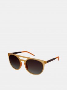 Oranžové dámské sluneční brýle Crullé
