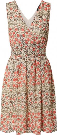 VERO MODA Koktejlové šaty \'BITTEN\' pastelově žlutá / mix barev