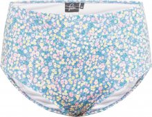 Swim by Zizzi Spodní díl plavek \'TAMMY\' světlemodrá / žlutá / trávově zelená / růžová