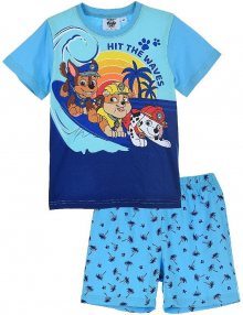 Paw patrol modré chlapecké pyžamo