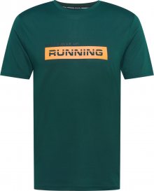 ENDURANCE Funkční tričko \'Carbont\' oranžová / černá / smaragdová