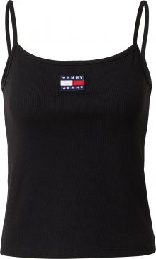 Tommy Jeans Top černá