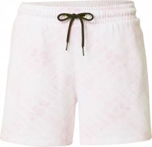 DKNY Performance Sportovní kalhoty bílá / světle růžová