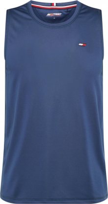 Tommy Sport Funkční tričko bílá / námořnická modř / červená / tmavě modrá