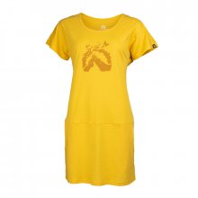 TR-4493OR dámské triko bavlněné dlouhé DAPHNIJA yellow XL