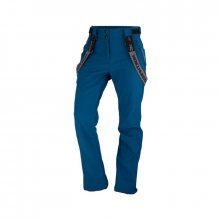 NO-4573SNW dámské kalhoty softshellové na lyžování s šlemi 3L MAJYOLIKADámské lyžařské kalhoty s kšandami – soft Shell navy S