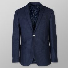Pánské sako tmavě modré s jemným vzorem  10736