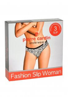 Dámské kalhotky Pierre Cardin PCW Zebra A\'3 sortiment S