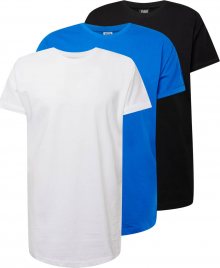 Urban Classics Tričko modrá / offwhite