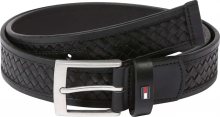 TOMMY HILFIGER Opasek \'ADAN\' černá