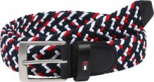 TOMMY HILFIGER Opasek \'ADAN\' námořnická modř / červená / bílá