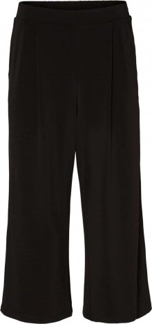 VERO MODA Kalhoty se sklady v pase \'Alberta\' černá