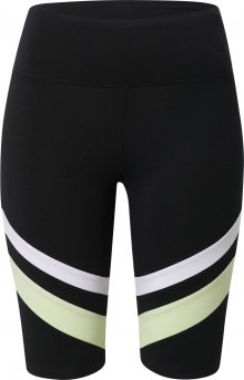 ESPRIT SPORT Sportovní kalhoty černá / bílá / pastelově zelená
