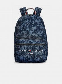 Modrý vzorovaný batoh Tommy Hilfiger