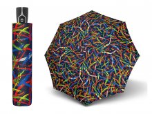 Doppler Magic Fiber Expression dámský plně automatický deštník - Modrá