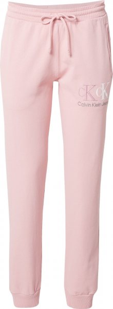 Calvin Klein Jeans Kalhoty \'90\'s HWK MONOGRAM TRACK PANT\' pink
