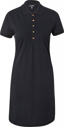Lauren Ralph Lauren Šaty \'Jaddox\' černá / bílá