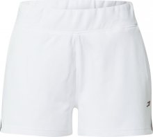 Tommy Sport Sportovní kalhoty bílá / námořnická modř / červená