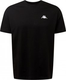 KAPPA Funkční tričko \'Veer\' černá / bílá