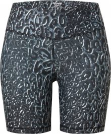REEBOK Sportovní kalhoty černá / šedá / světle šedá