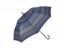 Cachemir Style dámský holový vystřelovací deštník - Fialová