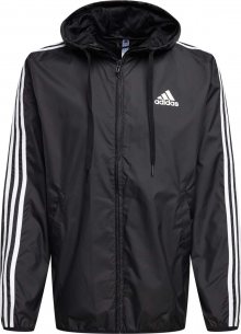 ADIDAS PERFORMANCE Sportovní bunda černá / bílá