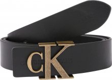 Calvin Klein Jeans Opasek \'CKJ MONO HARDWARE 30MM\' černá