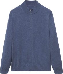 MANGO MAN Kardigan \'Tenc\' chladná modrá