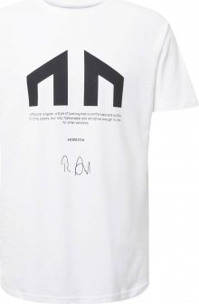 MOROTAI Funkční tričko bílá / černá
