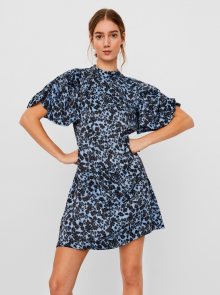 Vero Moda modré květované šaty Lydia - XS