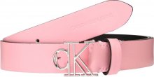Calvin Klein Jeans Opasek světle růžová / stříbrná