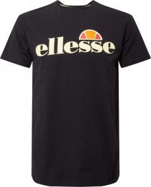 ELLESSE Funkční tričko \'Selvettet\' černá / bílá / oranžová / oranžově červená