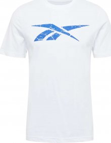 REEBOK Funkční tričko \'VECTOR\' bílá / modrá