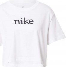 Nike Sportswear Tričko bílá / černá / světle fialová