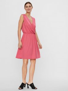 Vero Moda růžové šaty Haidy - XS