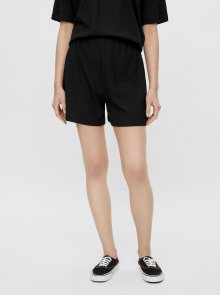 Pieces černé kraťasy Ribbi - XS