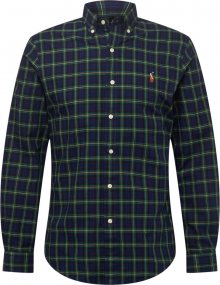 Polo Ralph Lauren Košile tmavě modrá / nefritová / žlutá