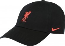 NIKE Sportovní kšiltovka \'Liverpool FC Heritage86\' černá / korálová