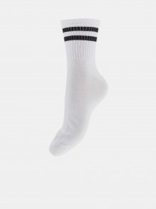 Bílé ponožky Pieces Ally