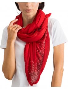 červený šátek s kamínky
