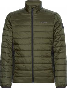 Calvin Klein Přechodná bunda khaki / černá