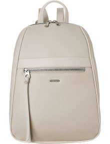 Smetanový dámský batoh david jones cm6025 cream white