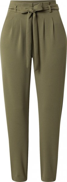 JDY Kalhoty se sklady v pase \'Tanja\' khaki