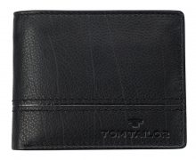 Tom Tailor Pánská kožená peněženka 12215 60 Black