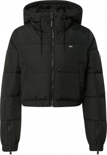 Tommy Jeans Přechodná bunda námořnická modř / červená / černá / bílá