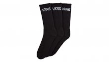 Vans Classic Crew Socks 3 Pack černé VN000XSEBLK