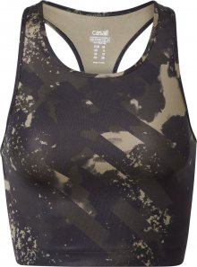Casall Sportovní top tmavě zelená / khaki