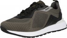 HUGO Tenisky \'Cubite\' khaki / černá